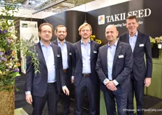 The team of Takii was of course also at the fair. From left to right Harm Custers, Hylke Kroon, Sven Paauwen, Erik Vesseur and Hendri Veurik.